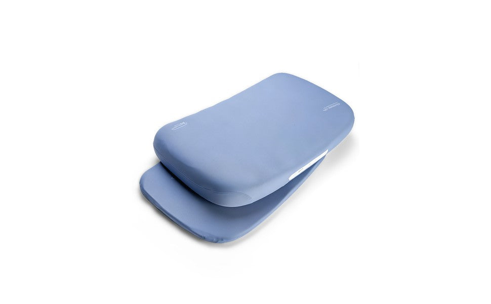 Nitetronic A1 blue anti-snore pillow product photo on a white background