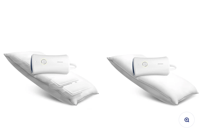 Nitetronic Z6 Anti-Snore Pillow on display, designed to reduce snoring and improve sleep quality.