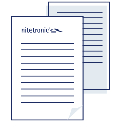 Nitetronic Z1 Anti Snore Pillow Hand Drawing Instruction Image