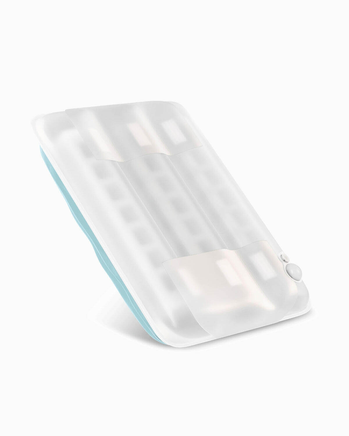 Nitetronic F1 Floating Pillow with air-water technology for cooling and adjustable support, featuring AI lullabies for better sleep.