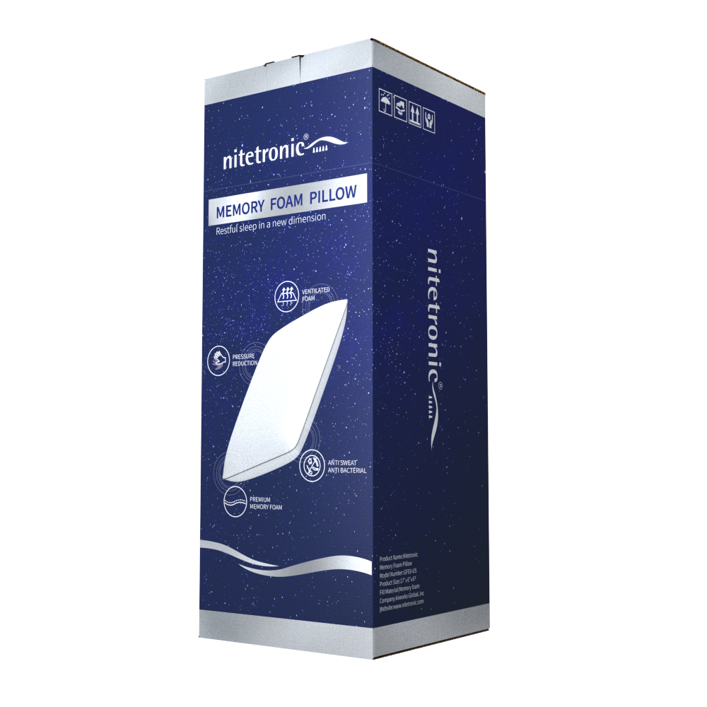 Nitetronic Memory Foam Pillow.